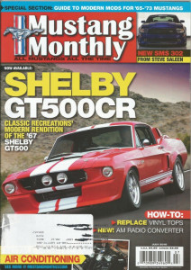 MUSTANG MONTHLY 2010 JULY - 428SCJ MACH, '85 & NEW SALEENs, GT500CR